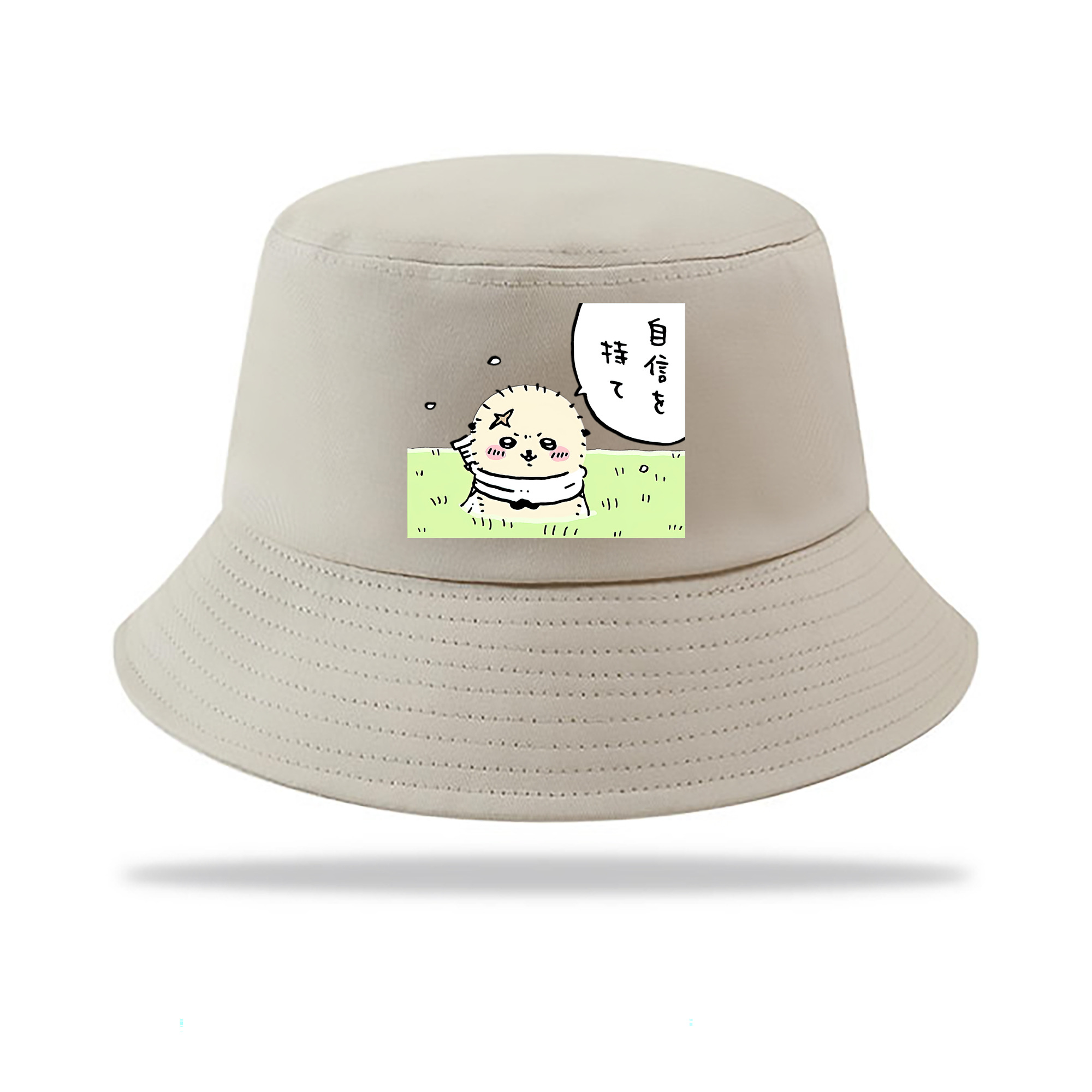 （画像用） ちいかわ ラッコ Chii-kawa Sea otter アウトドア日除けバケットハット